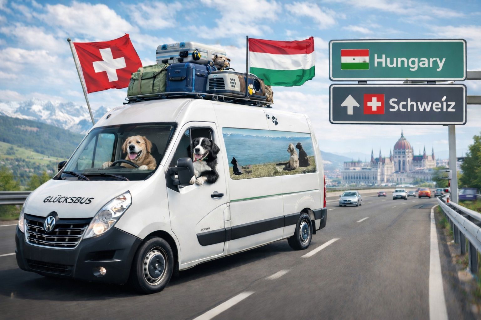 Status: Heute ist es soweit – Heute rollt der Glücksbus los